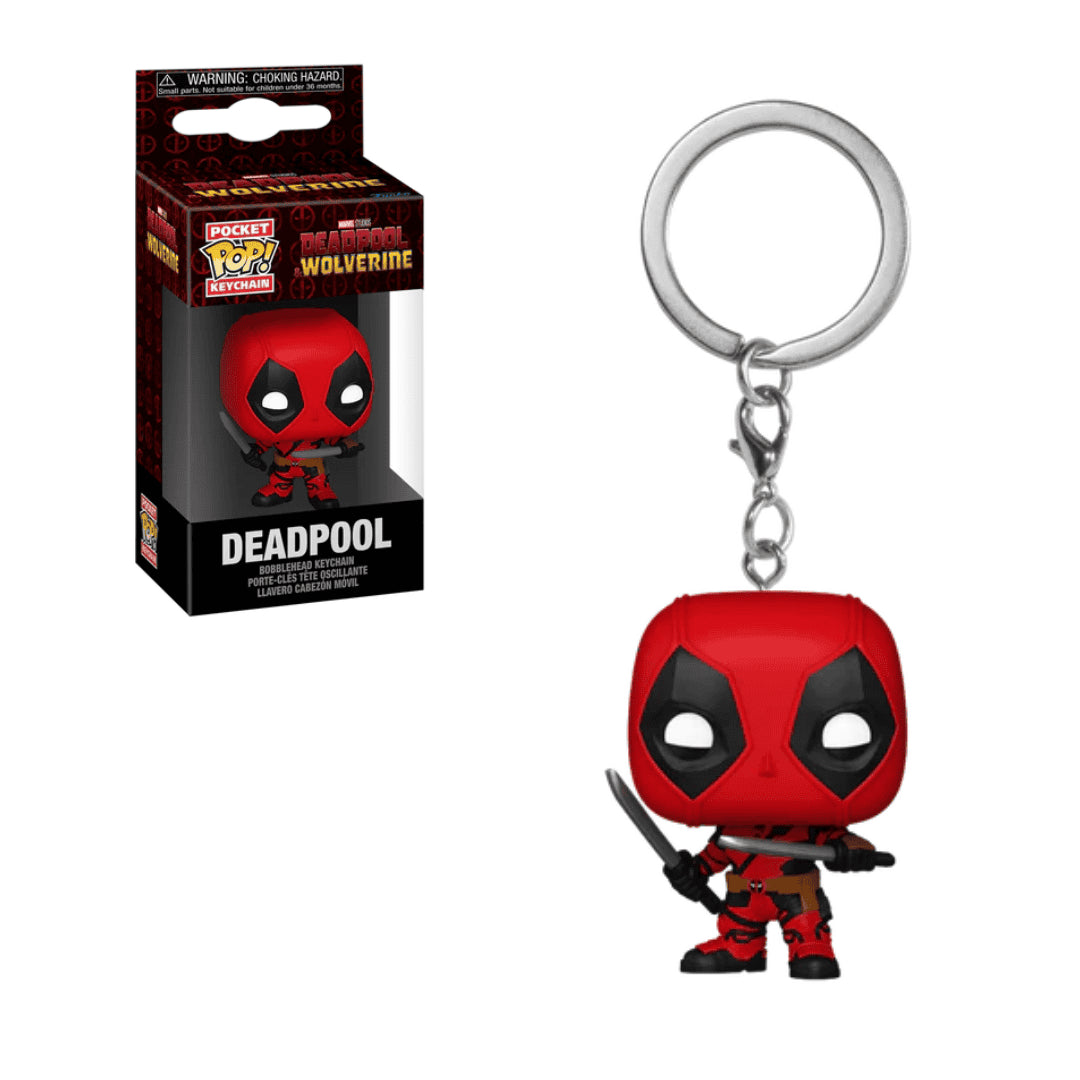 Funko Pocket Pop! Keychain: Marvel Deadpool - Wolverine Series