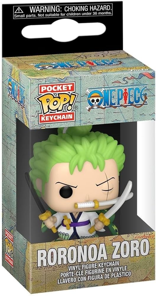 Funko Pocket Pop! Keychain: One Piece – Roronoa Zoro