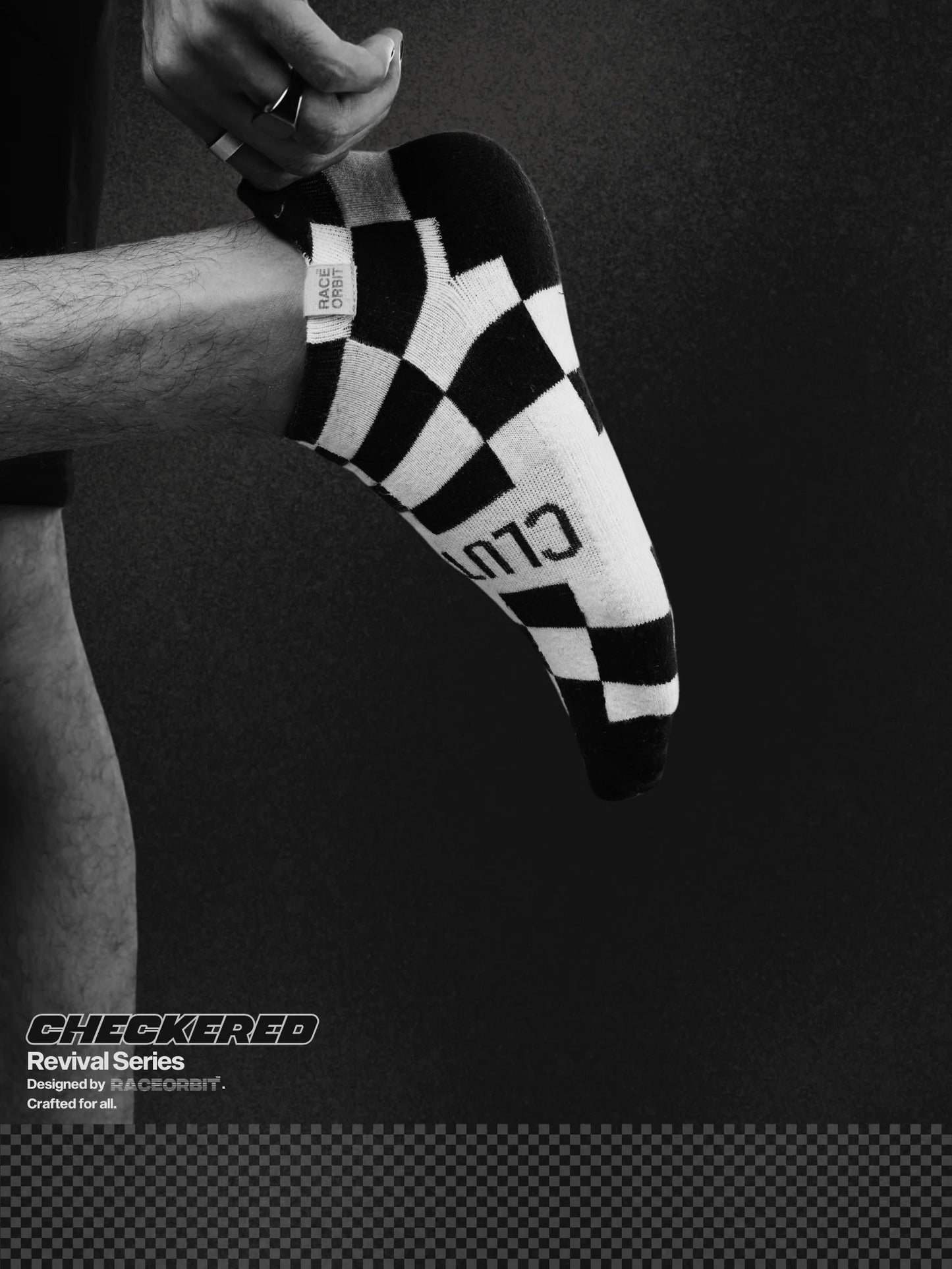 RACEORBIT CHECKERED REVIVAL SERIES SOCKS