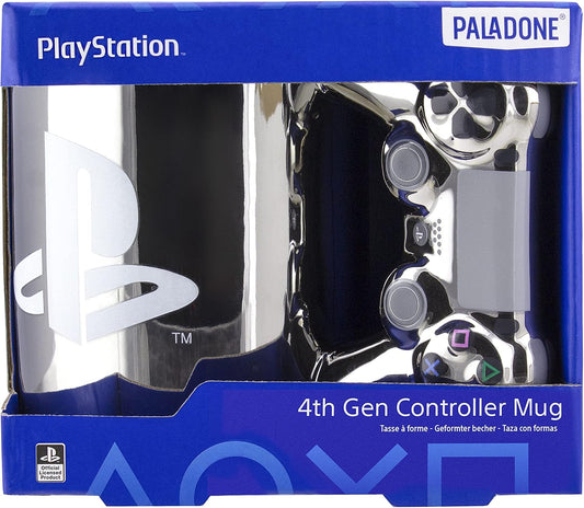 Paladone PlayStation 4th Gen Controller Mug (Silver Edition)