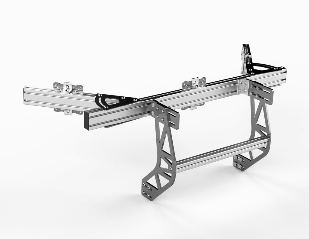 INTEGRATED TRIPLE MONITOR STAND FOR VRH-1 COCKPIT