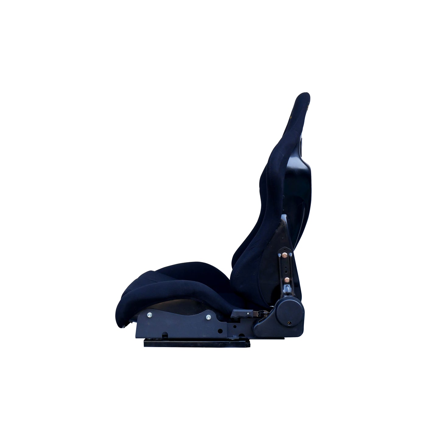 VRH Fiberglass Reclining Back Racing Seat with Side Mounting Brackets & Sliders