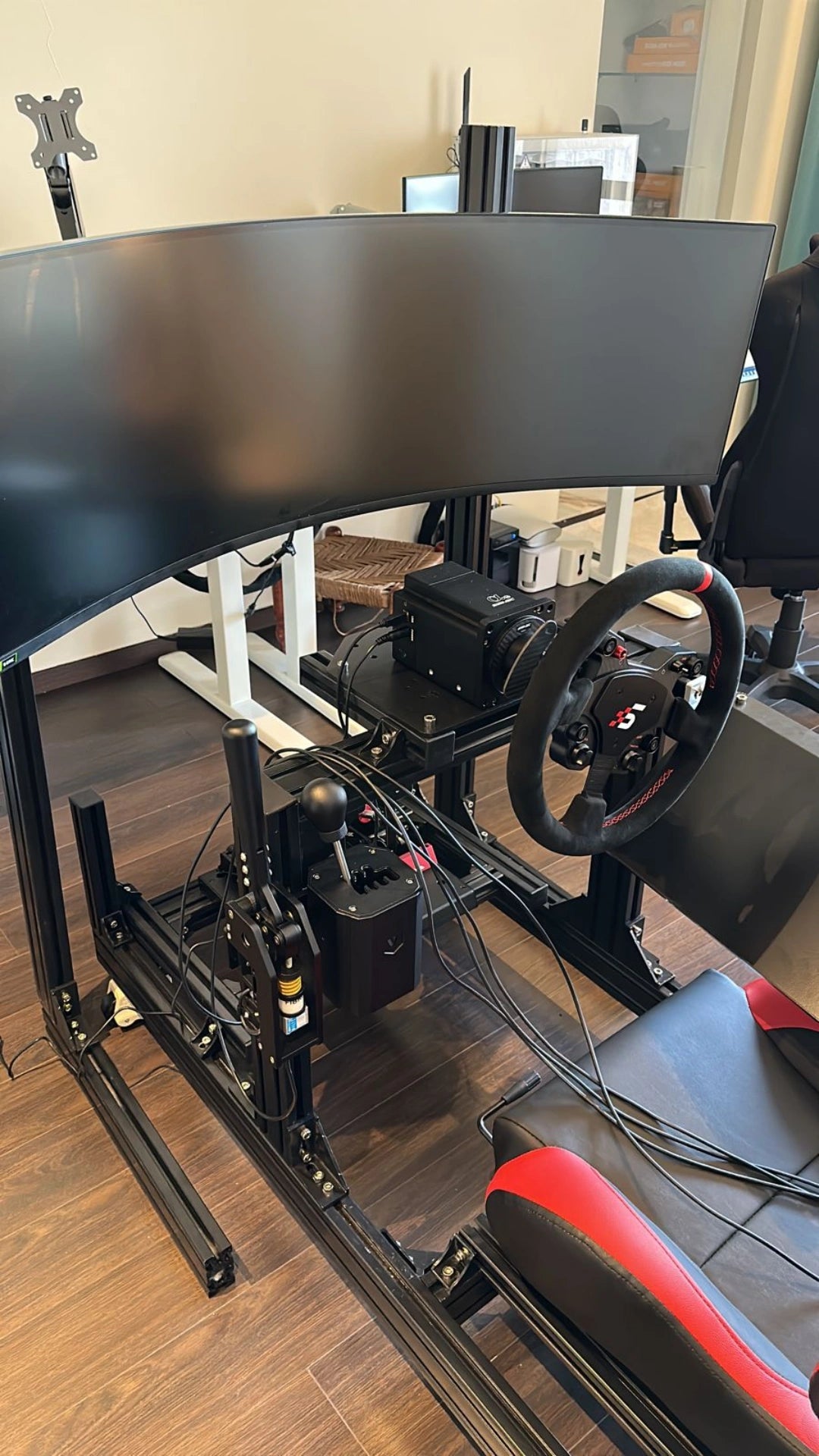 VRH-1 Pro Aluminium Extrusion Racing Simulator Cockpit