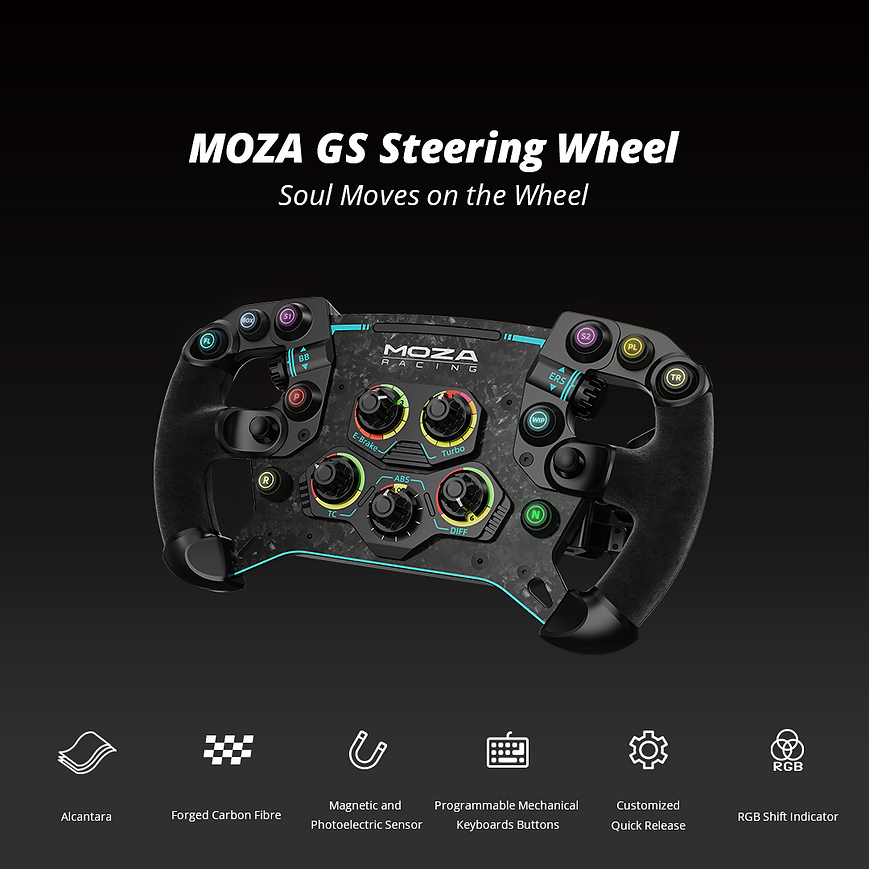 MOZA RACING GS V2 WHEEL