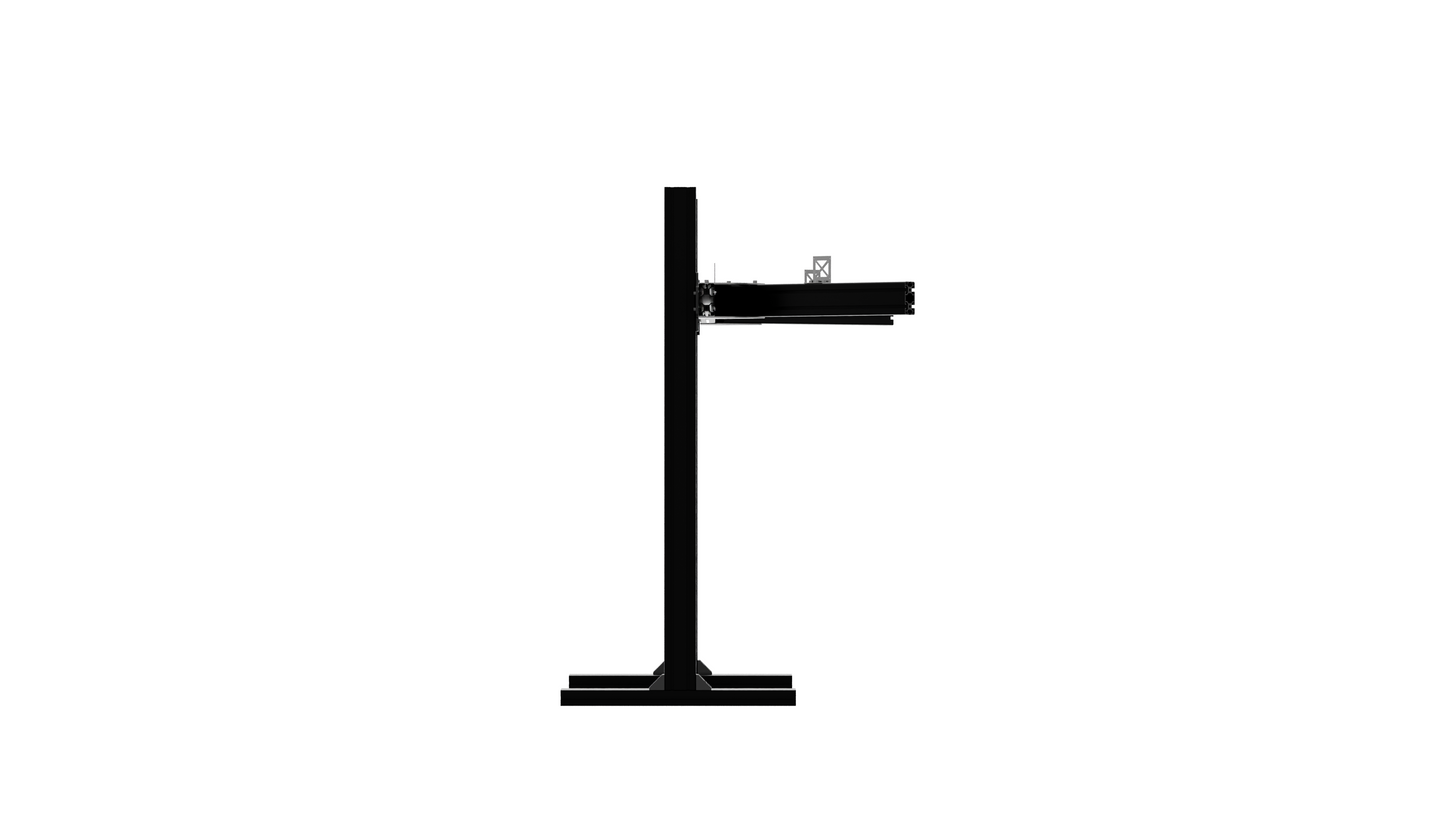 VRH FREE-STANDING TRIPLE MONITOR STAND V2 (SUPPORTS UP TO 49" ULTRAWIDES OR 55" STANDARD DISPLAYS)
