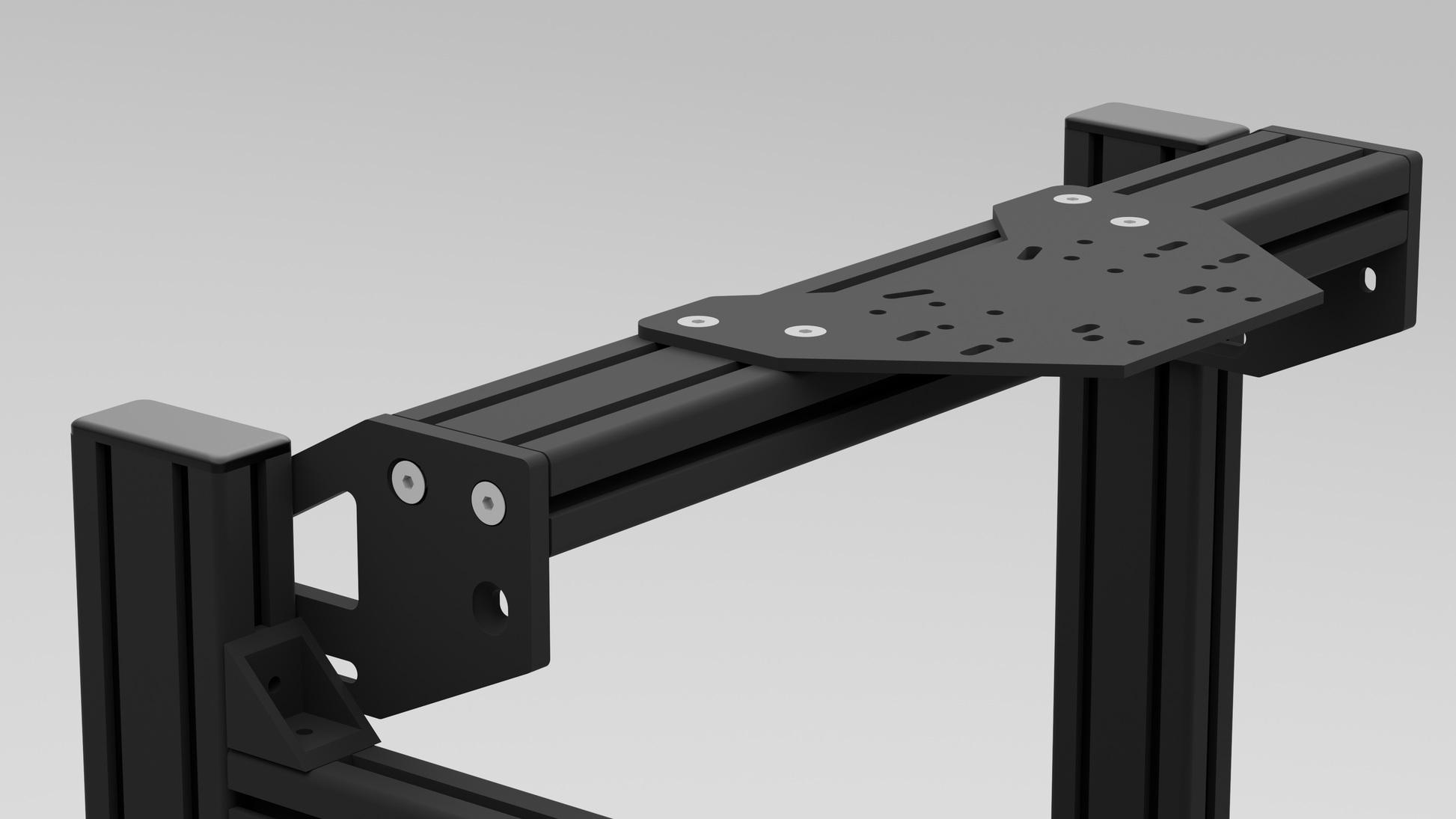 VRH-1 Pro Aluminium Extrusion Racing Simulator Cockpit – view 6