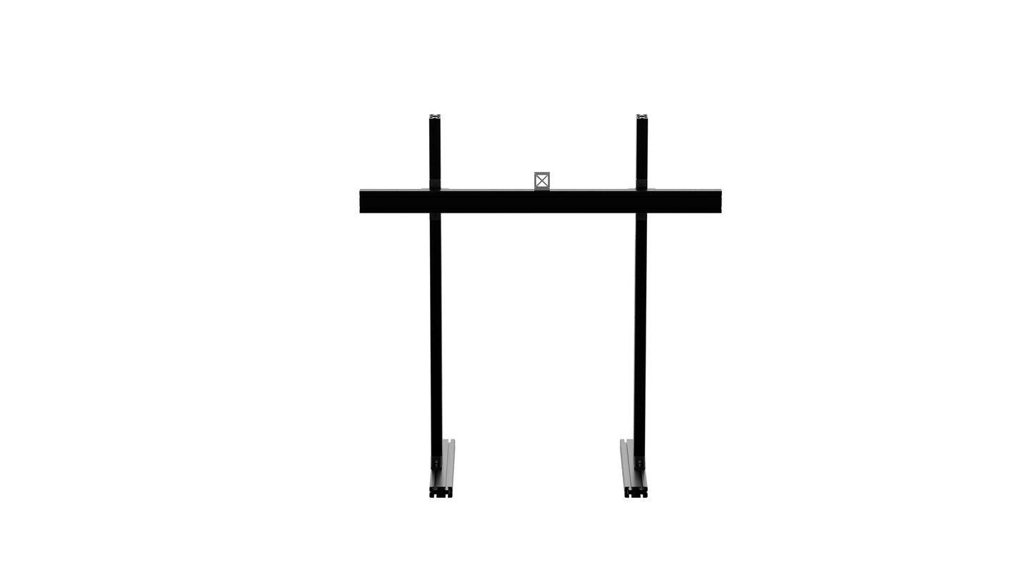 VRH FREE - STANDING SINGLE TV & MONITOR STAND V2 (UP TO 50" OR ULTRAWIDE 49")