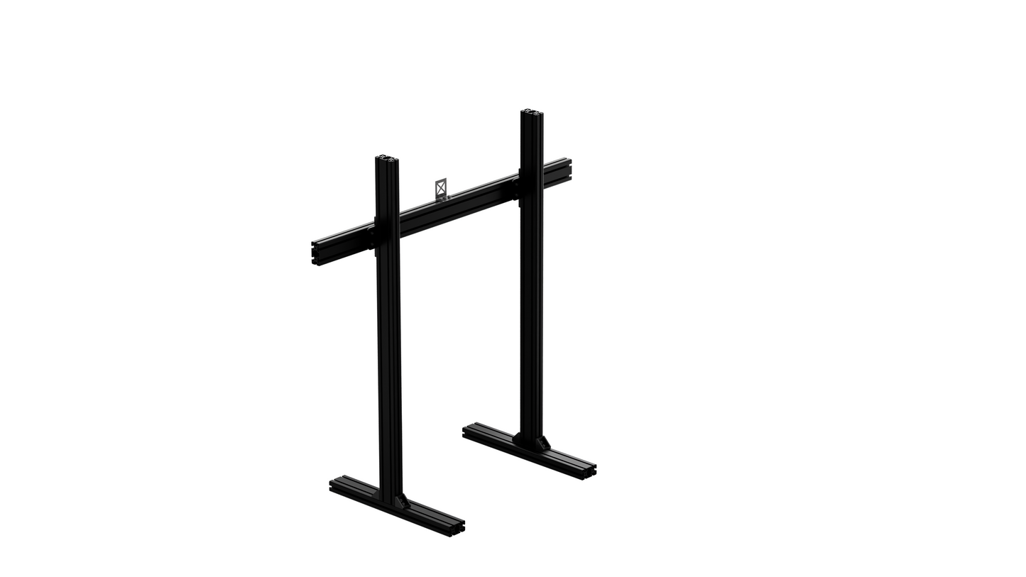 VRH FREE - STANDING SINGLE TV & MONITOR STAND V2 (UP TO 50" OR ULTRAWIDE 49")