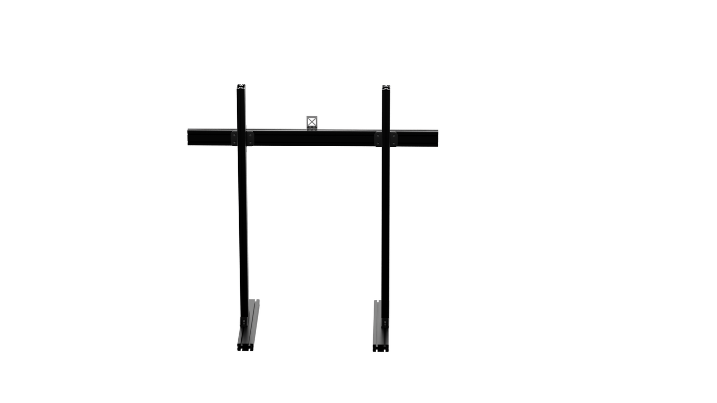 VRH FREE - STANDING SINGLE TV & MONITOR STAND V2 (UP TO 50" OR ULTRAWIDE 49")
