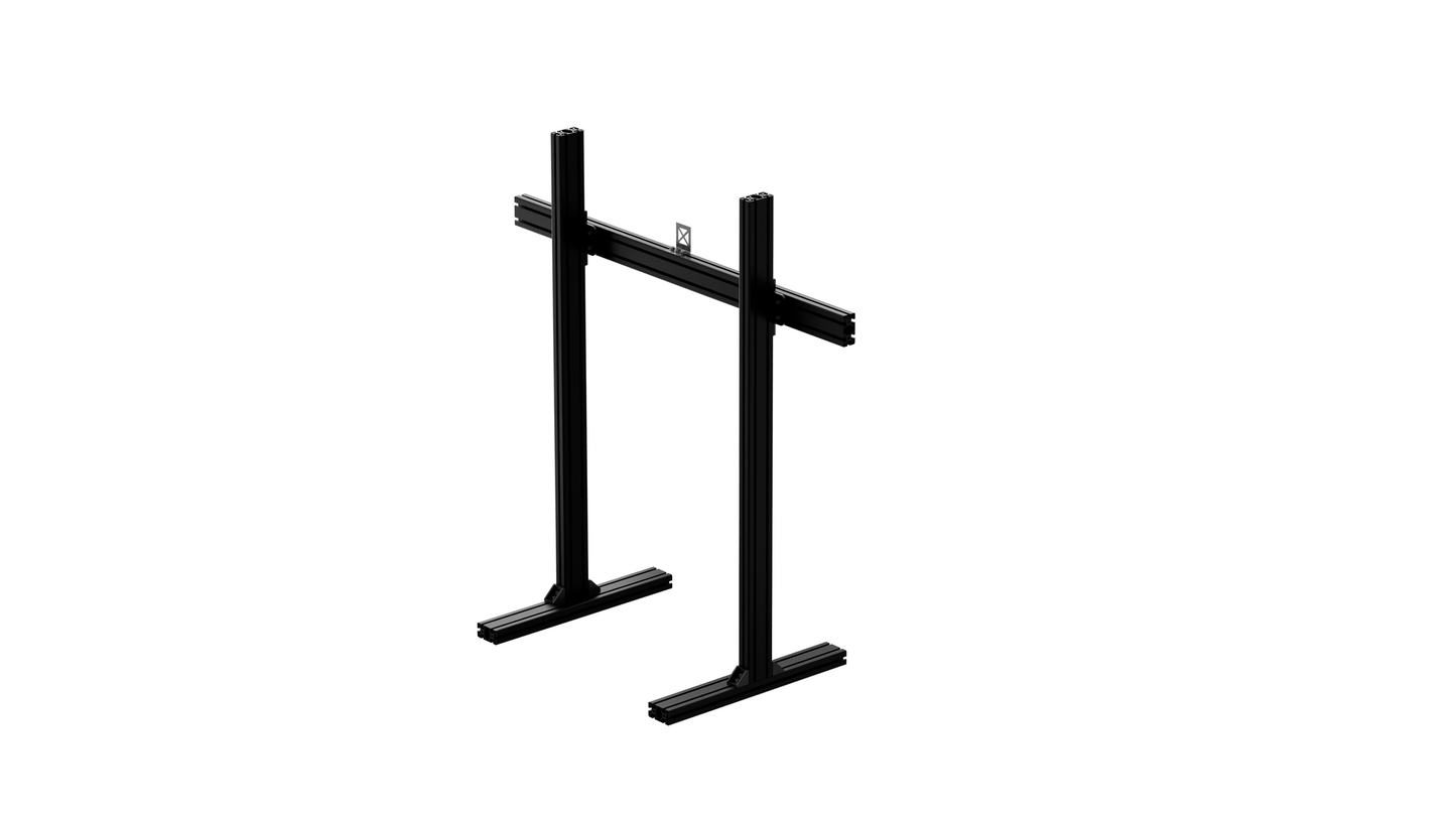 VRH FREE - STANDING SINGLE TV & MONITOR STAND V2 (UP TO 50" OR ULTRAWIDE 49")