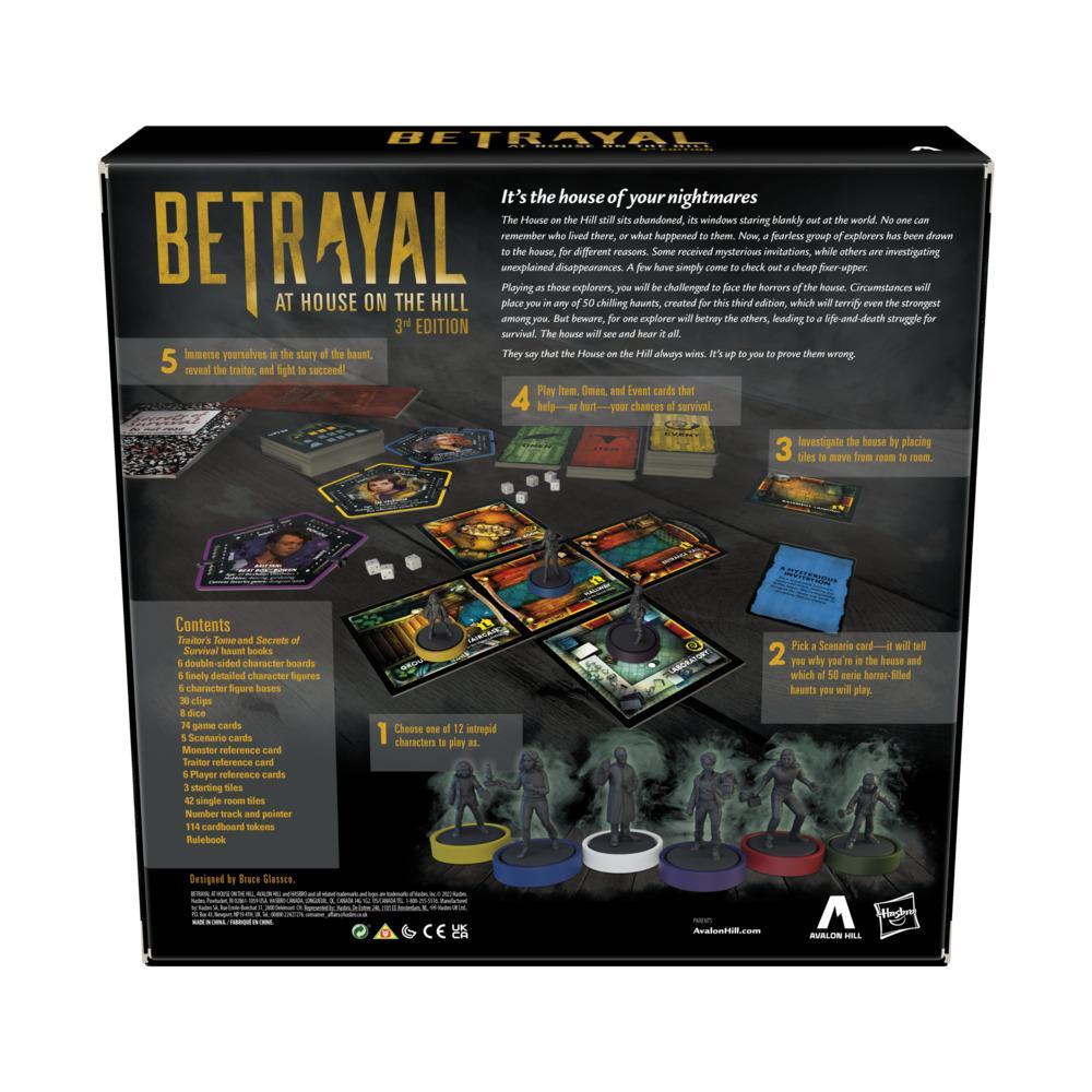 Hasbro Avalon Hill:Betrayal at House on The Hill 3rd Edition