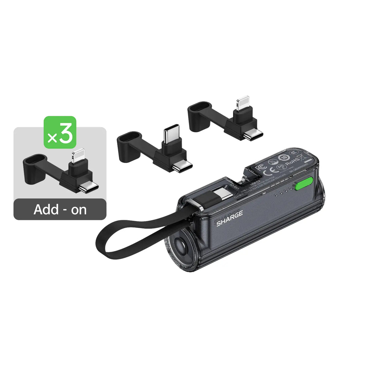 SHARGE Flow Mini 5000mAh Power Bank