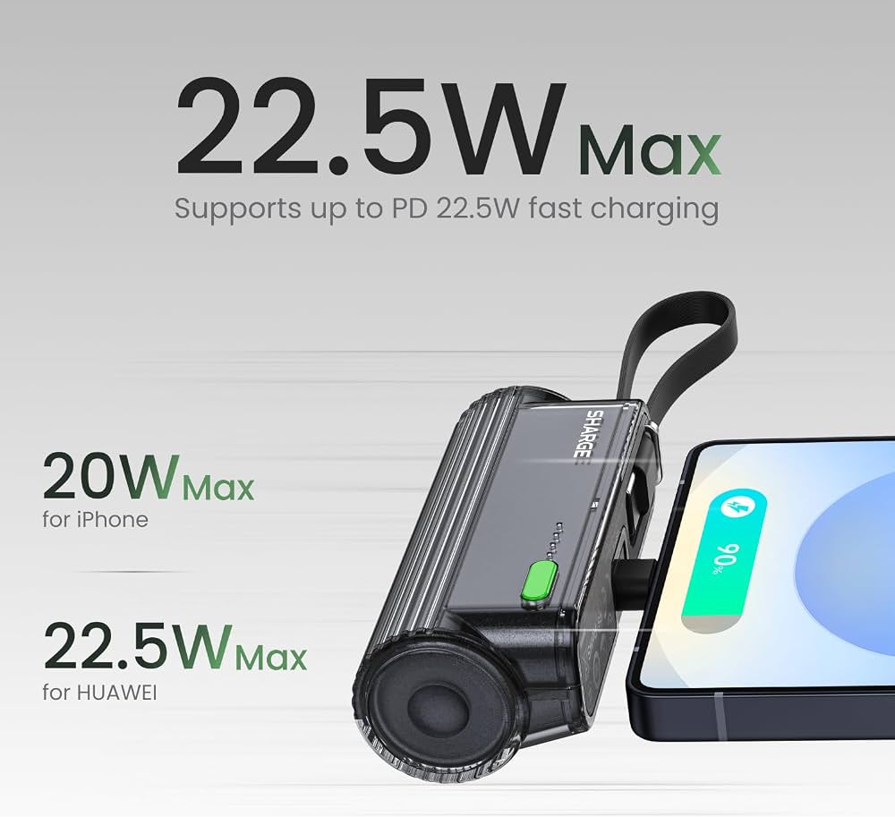 SHARGE Flow Mini 5000mAh Power Bank