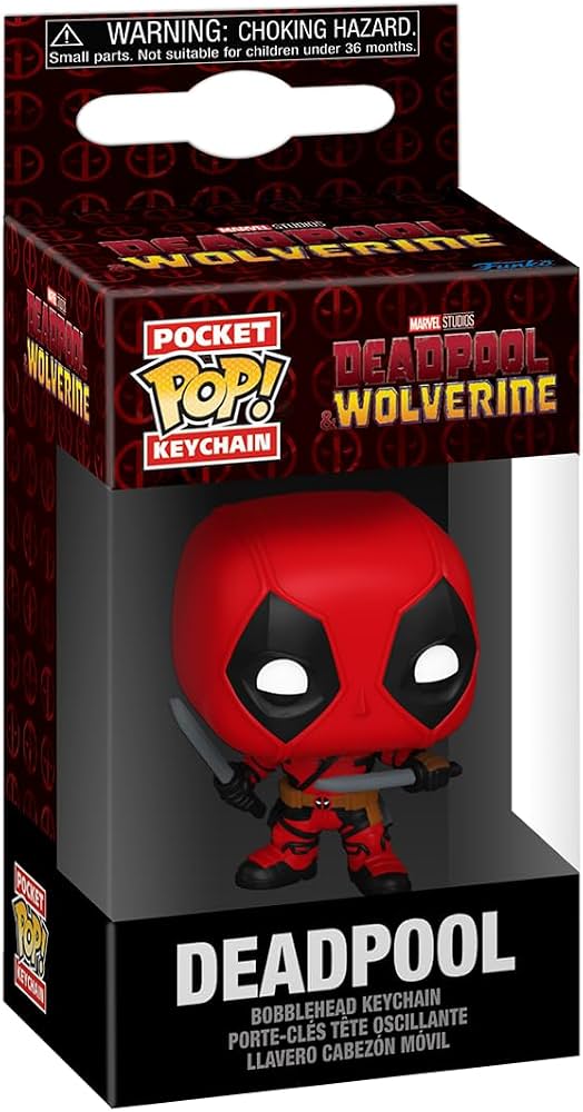 Funko Pocket Pop! Keychain: Marvel Deadpool - Wolverine Series