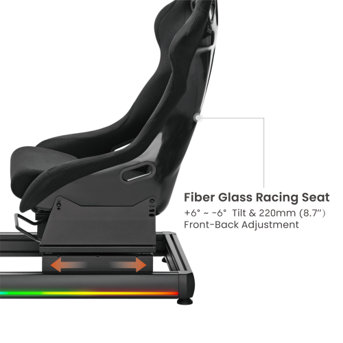 VRH-1LE  Aluminum Racing Simulator Cockpit