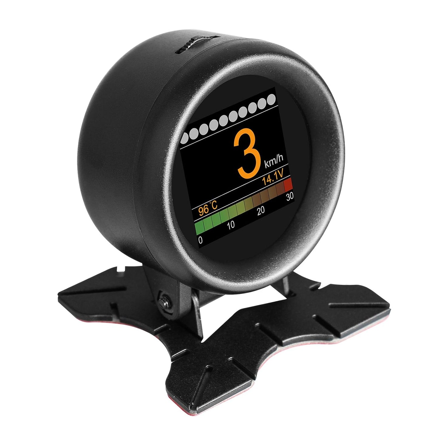 AUTOOL X60 OBDII Digital Speedometer & HUD Multi-Meter – Turbo Boost, Overspeed Alarm & OBD2 Scanner