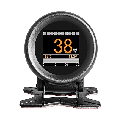 AUTOOL X60 OBDII Digital Speedometer & HUD Multi-Meter – Turbo Boost, Overspeed Alarm & OBD2 Scanner