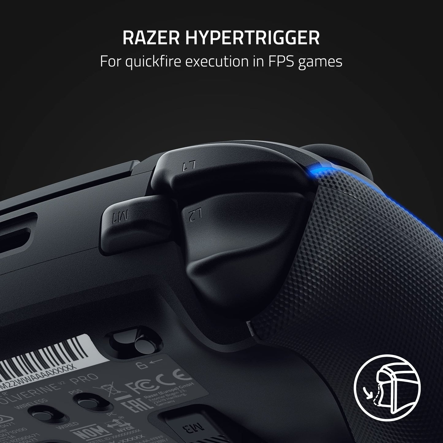 Razer Wolverine V2 Pro Wireless Gaming Controller (Black)