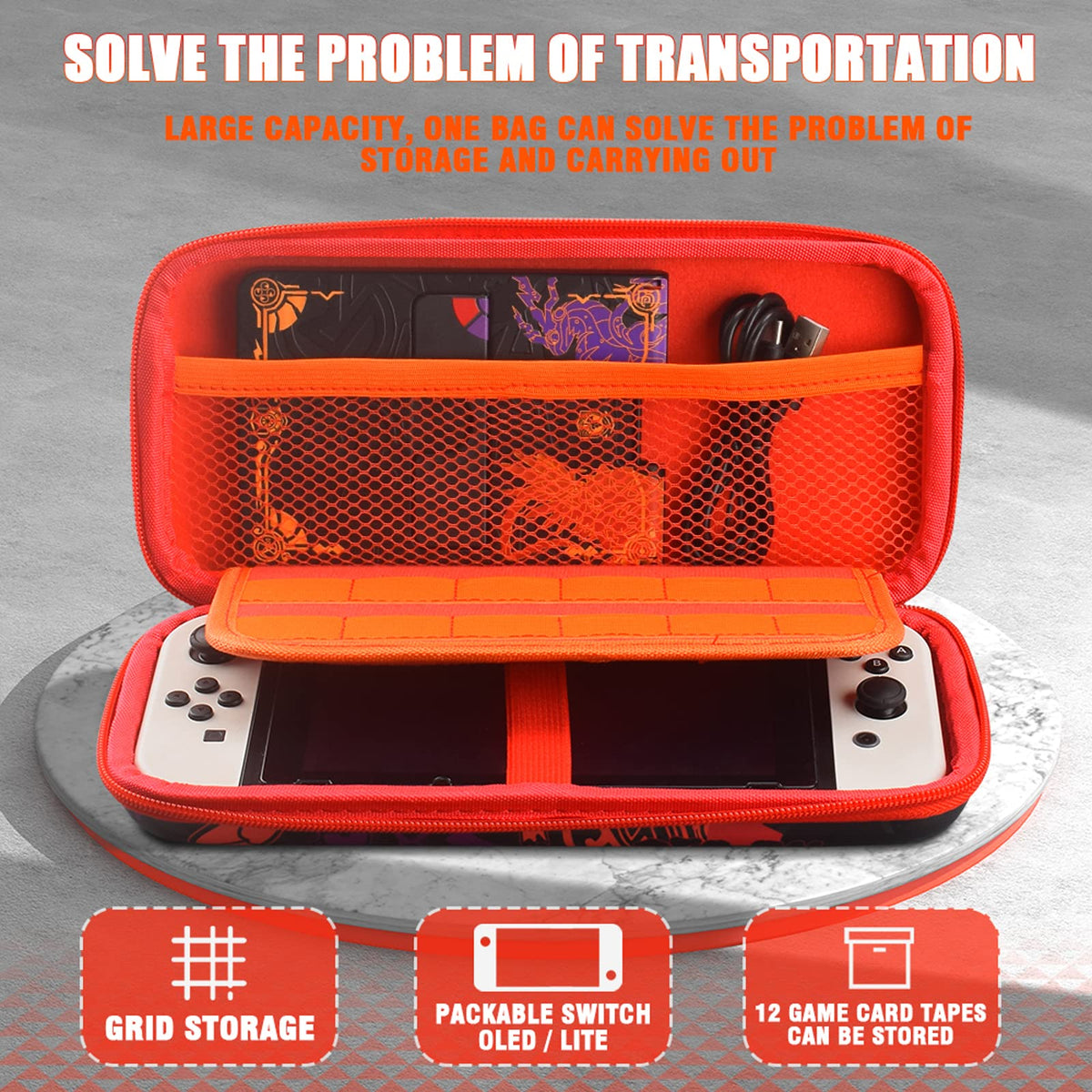 Akitomo Storage Bag / Carrying Case (Pokémon Scarlet & Violet Edition)