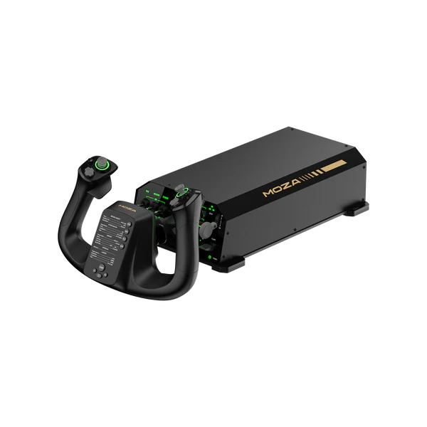 MOZA AY210 FORCE FEEDBACK YOKE BUNDLE flight sim gear