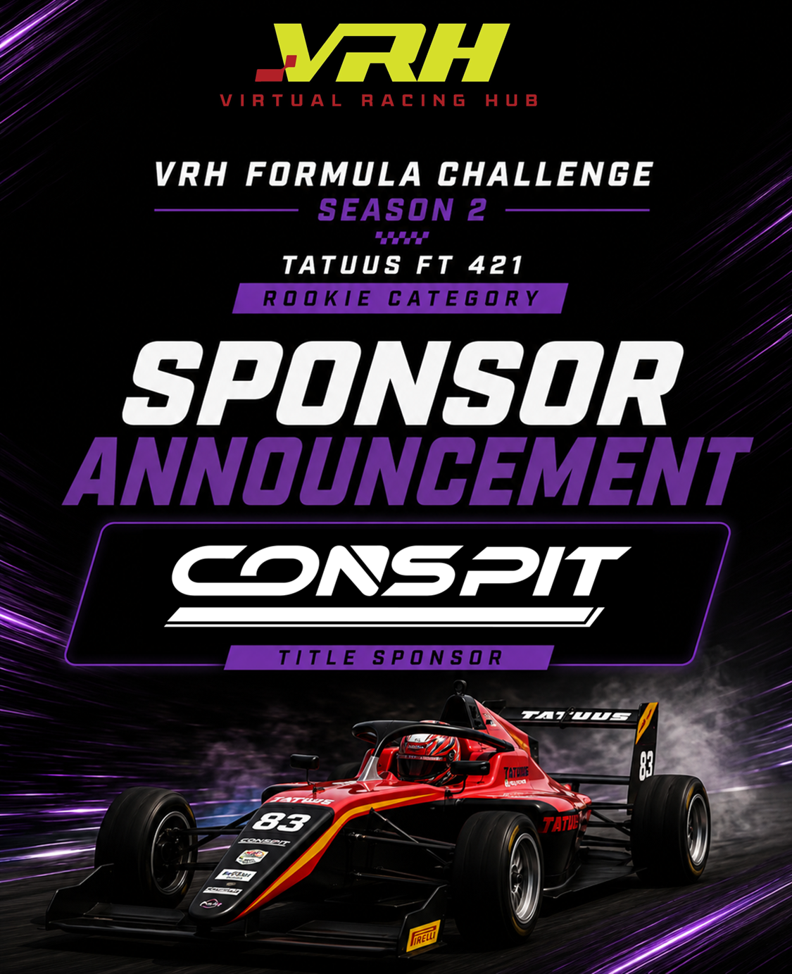 VRH Formula Challenge Season 2 Entry experience – product image 4