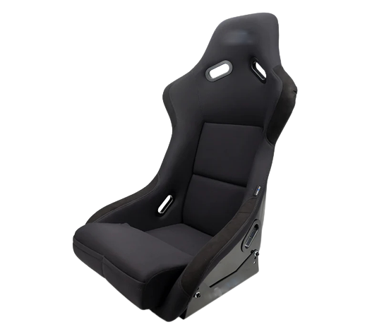 VRH FIXED BACK RACING SEAT WITH SIDE MOUNTING BRACKETS and SLIDERS