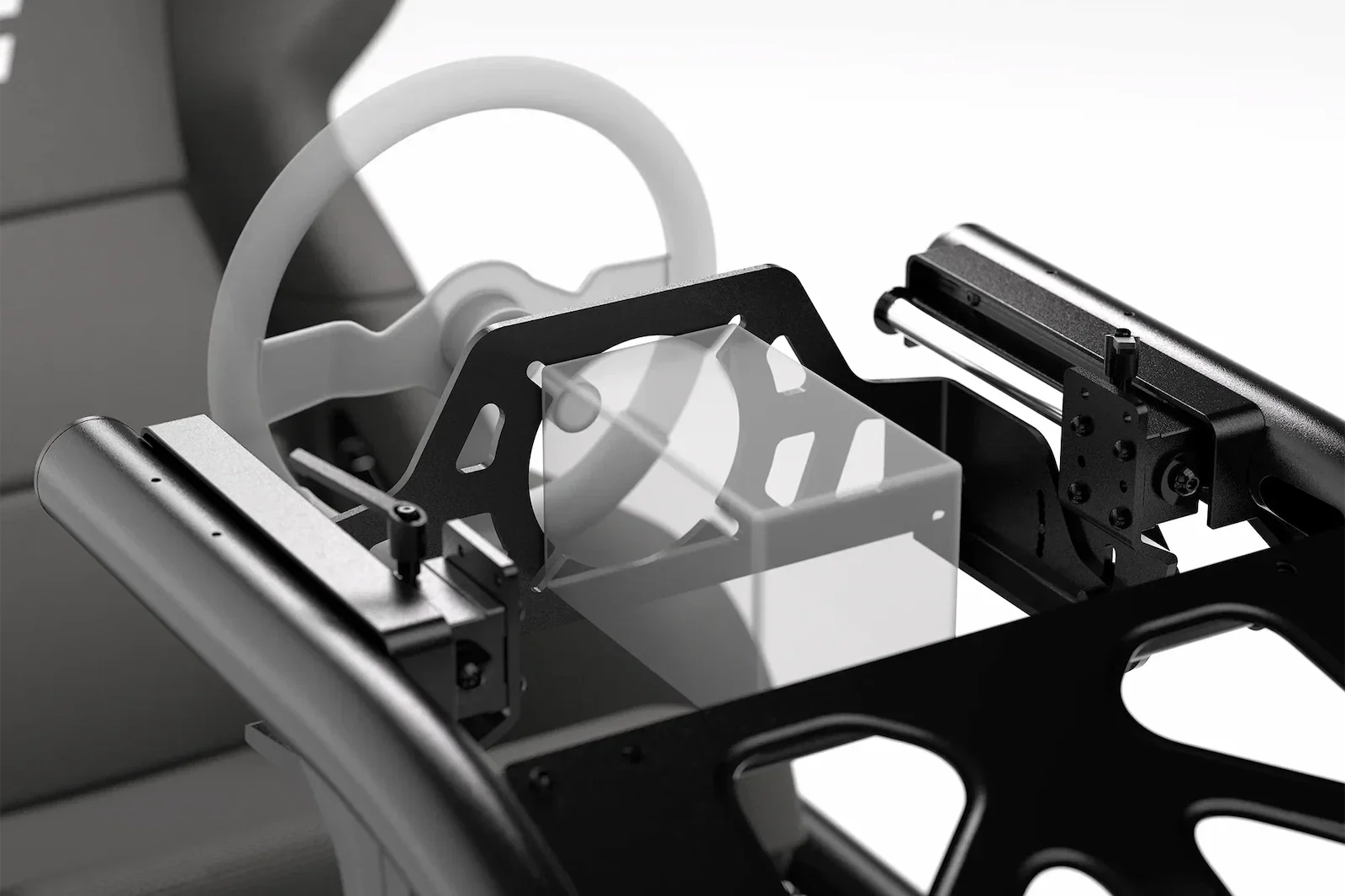 Fanatec ClubSport Cockpit Direct Drive Front Mount – front view