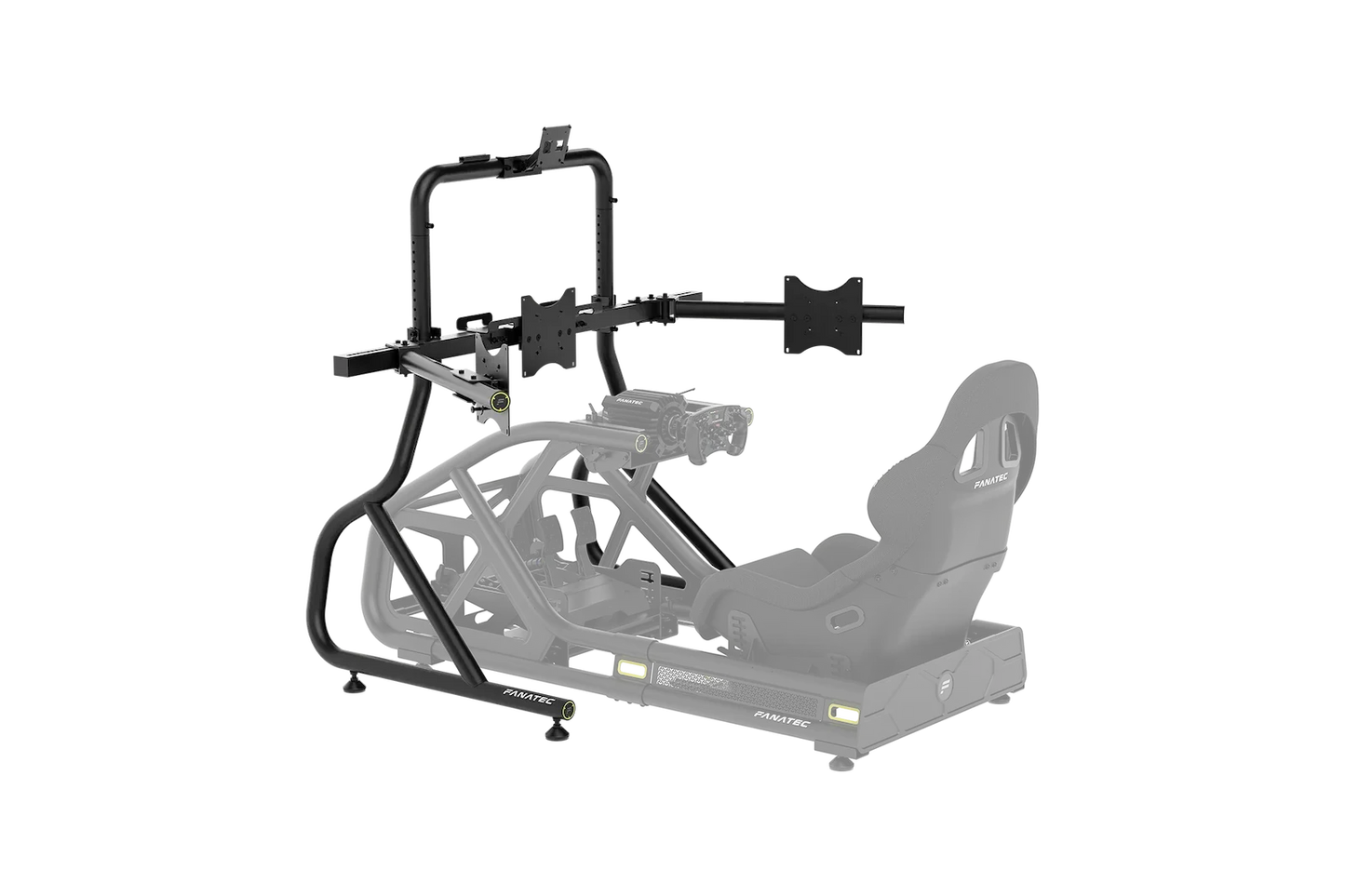 Fanatec ClubSport Cockpit Monitor Stand Triple Monitor Expansion Kit (Black)