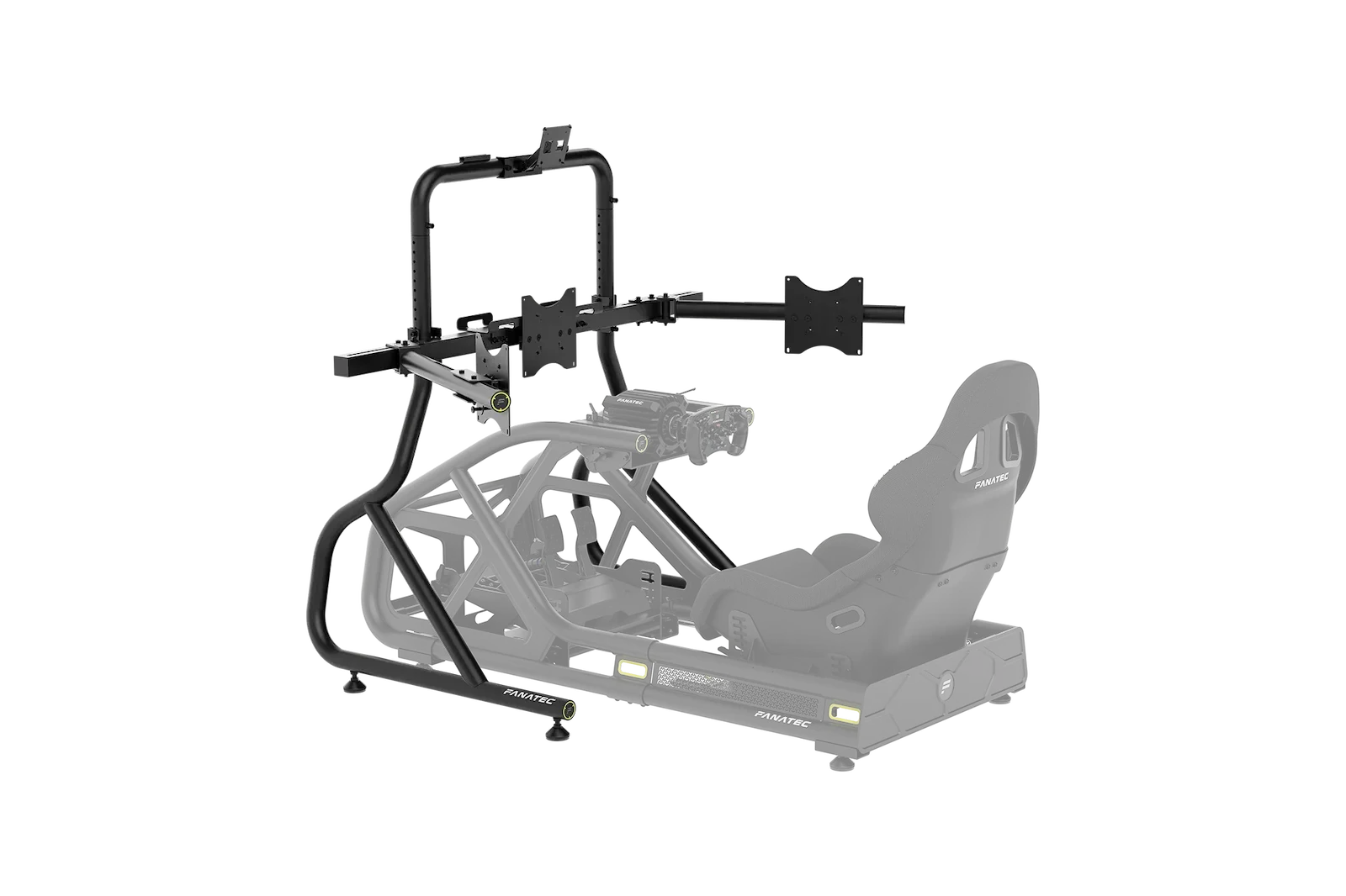 Fanatec ClubSport Cockpit Monitor Stand Triple Monitor Expansion Kit (Black)