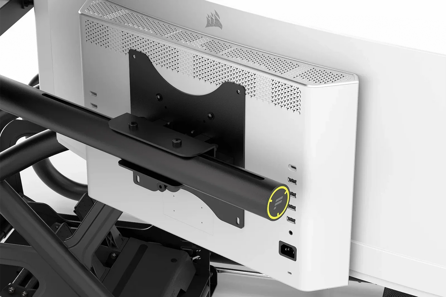 Fanatec ClubSport Cockpit Monitor Stand Triple Monitor Expansion Kit (Black) – product image 4