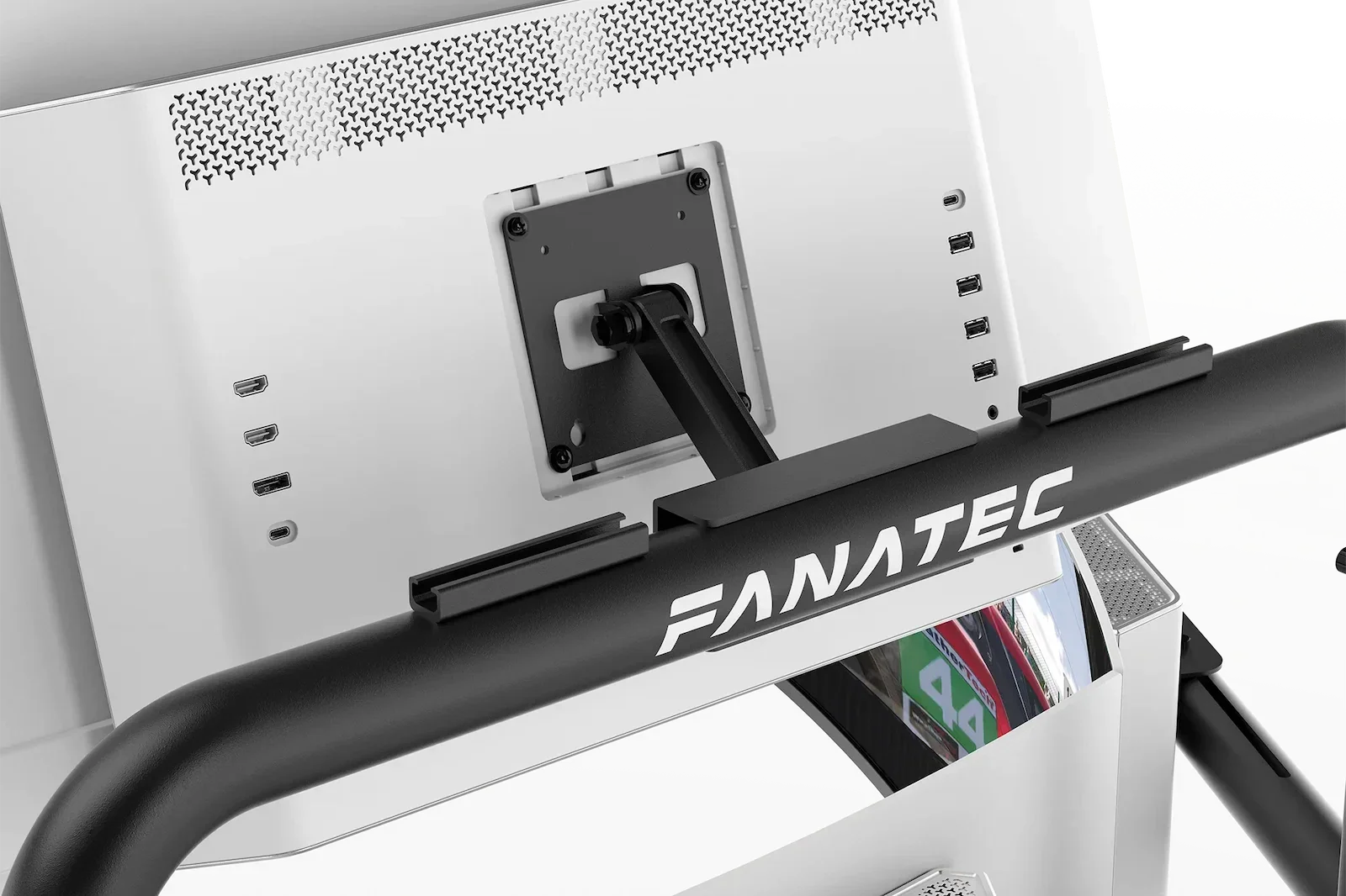 Fanatec ClubSport Cockpit Monitor Stand Triple Monitor Expansion Kit (Black) – product image 6