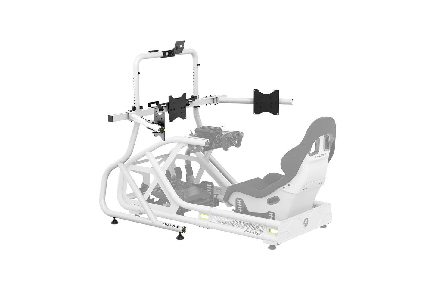 Fanatec ClubSport Cockpit Monitor Stand Triple Monitor Expansion Kit (White)