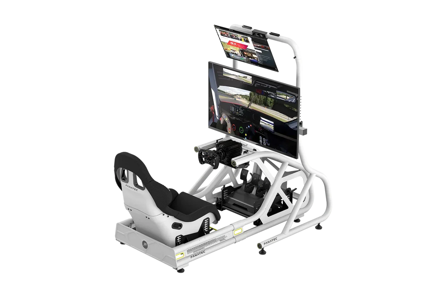 Fanatec ClubSport Cockpit Monitor Stand (White) – product image 2