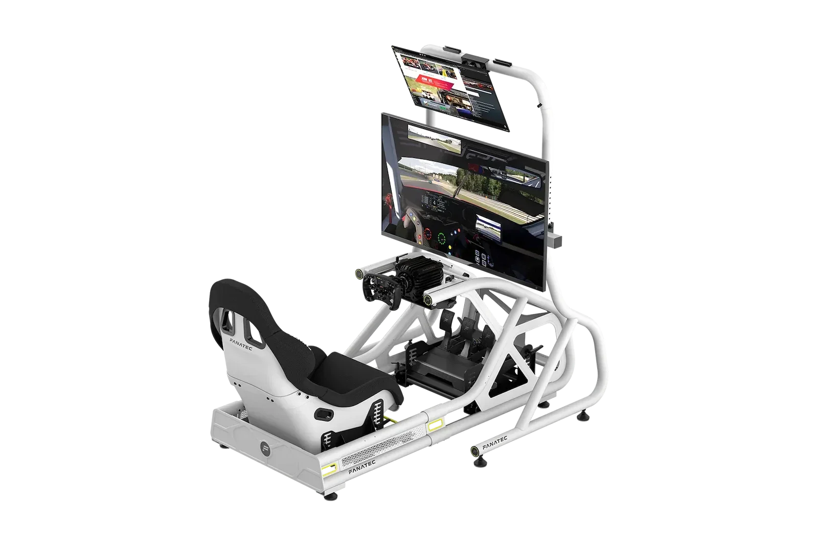 Fanatec ClubSport Cockpit Monitor Stand (White) – product image 2
