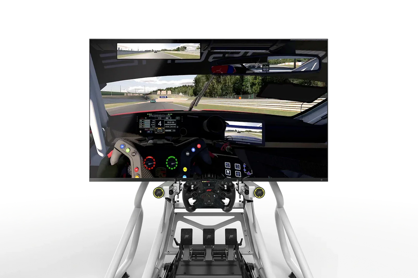 Fanatec ClubSport Cockpit Monitor Stand (White) – product image 4