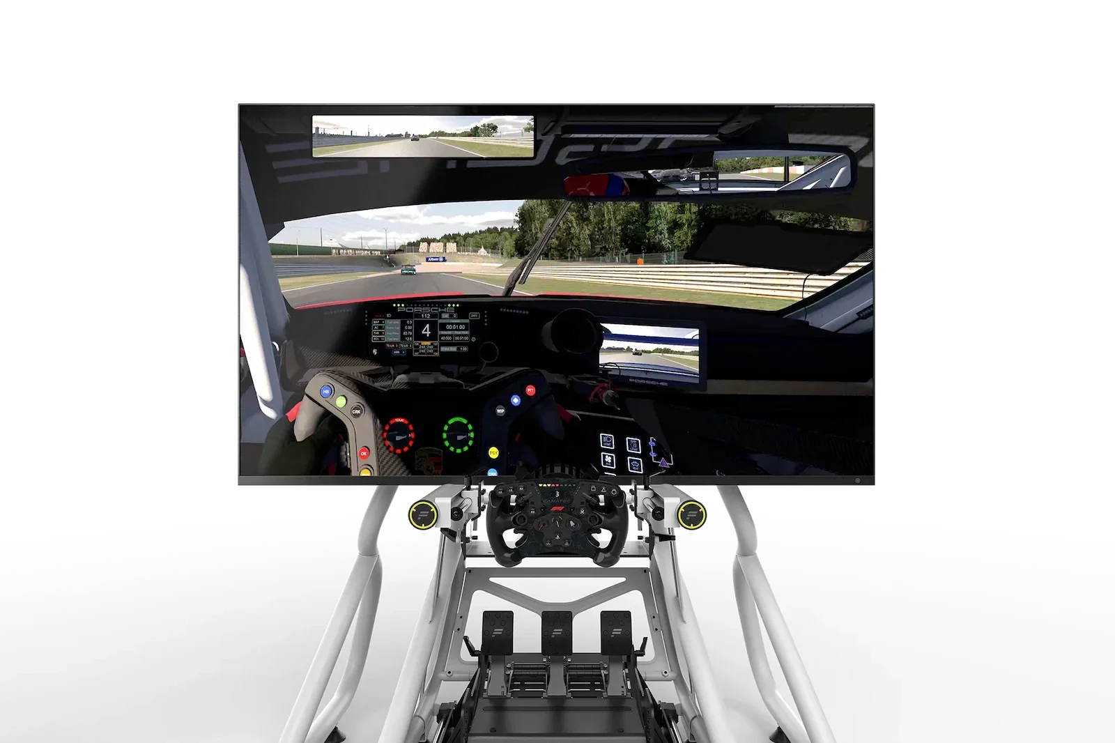 Fanatec ClubSport Cockpit Monitor Stand (White) – product image 4