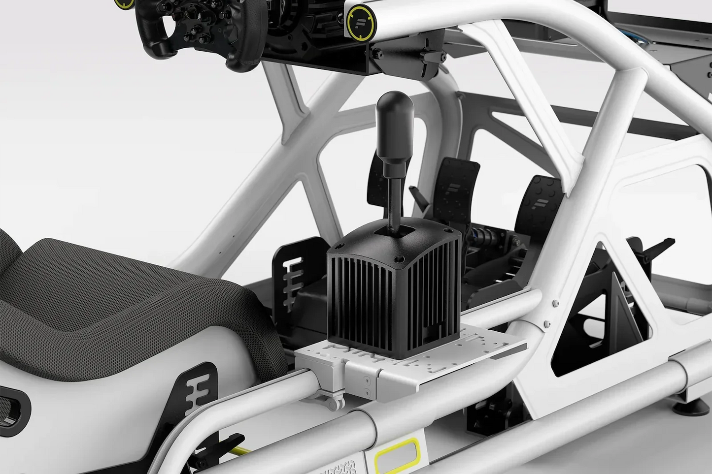 Fanatec ClubSport Cockpit Shifter Mount, Right Side (White) – right side view