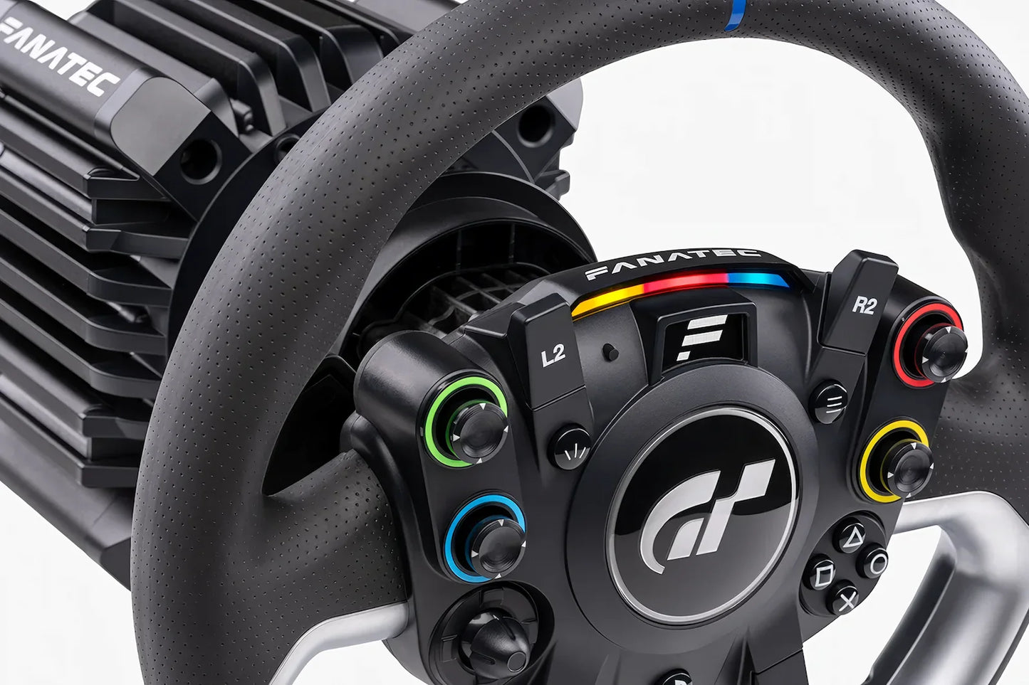 Fanatec Gran Turismo DD Pro Bundle with Wheel & Pedal (5 NM) (DD+SW+P) + QR2 pedals – product image 2
