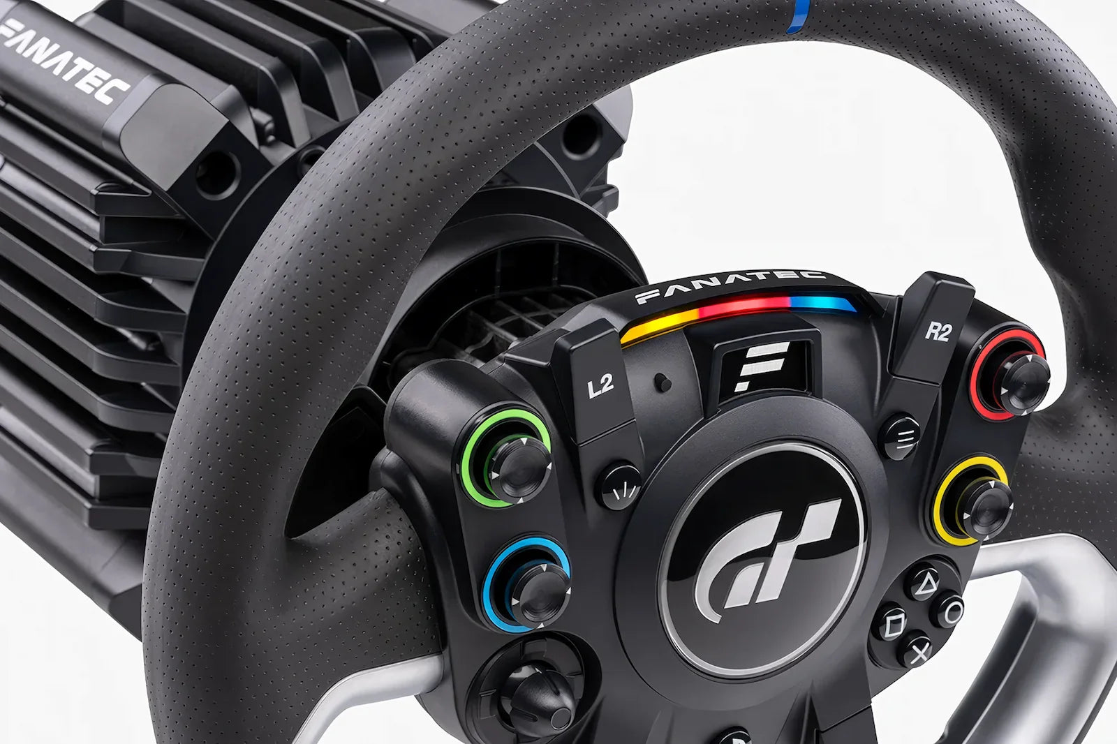 Fanatec Gran Turismo DD Pro Bundle with Wheel & Pedal (5 NM) (DD+SW+P) + QR2 pedals – product image 2