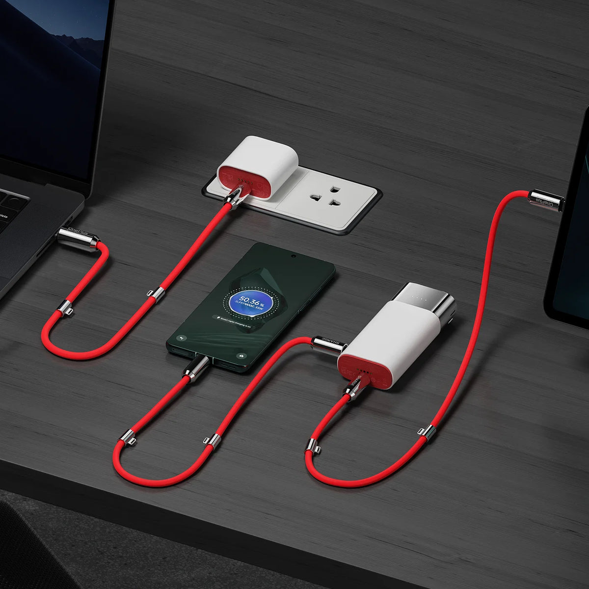 SHARGE Pouch 10,000mAh | 55W SUPERVOOC Power Bank Charger