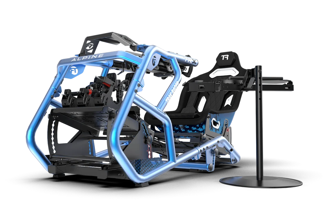 Free-Standing Adjustable Keyboard & Mouse Tray for Sim Racing & Flight Sim Cockpits