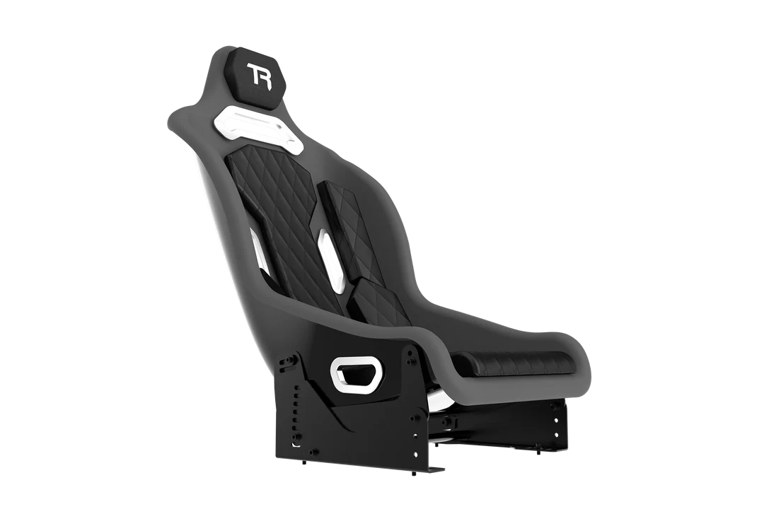 HSX Hybrid Formula Pro Racing Bucket Seat - Fiberglass Black