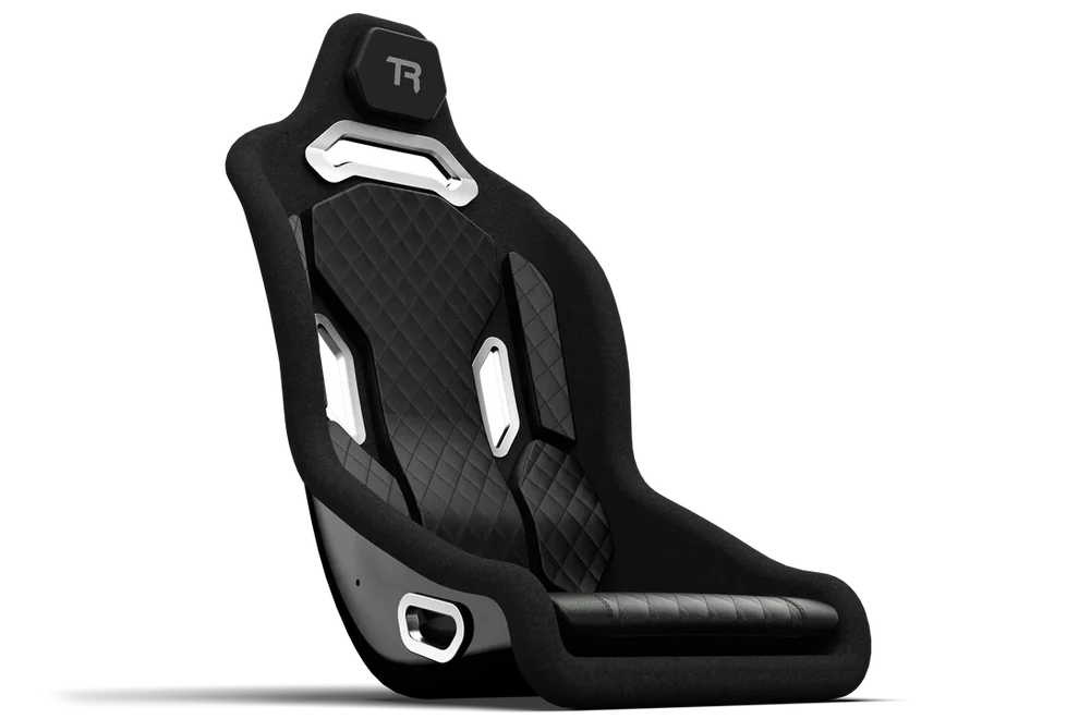 HSX Hybrid Formula Pro Racing Bucket Seat - Fiberglass Black