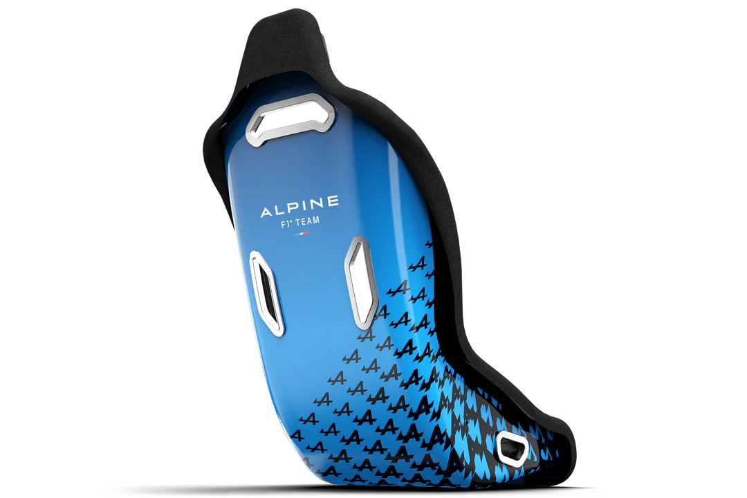 HSX Hybrid Formula Pro Racing Seat - BWT Alpine Formula One™ Team Edition cockpit