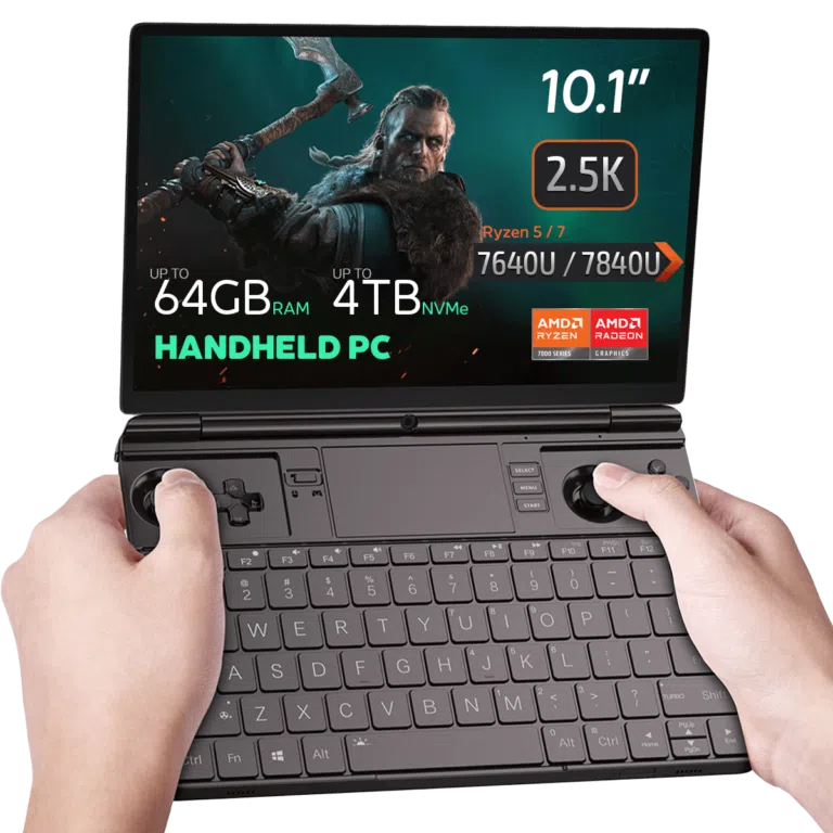 Unboxed GPD WIN MAX 2 2023, 7640U, RX760M