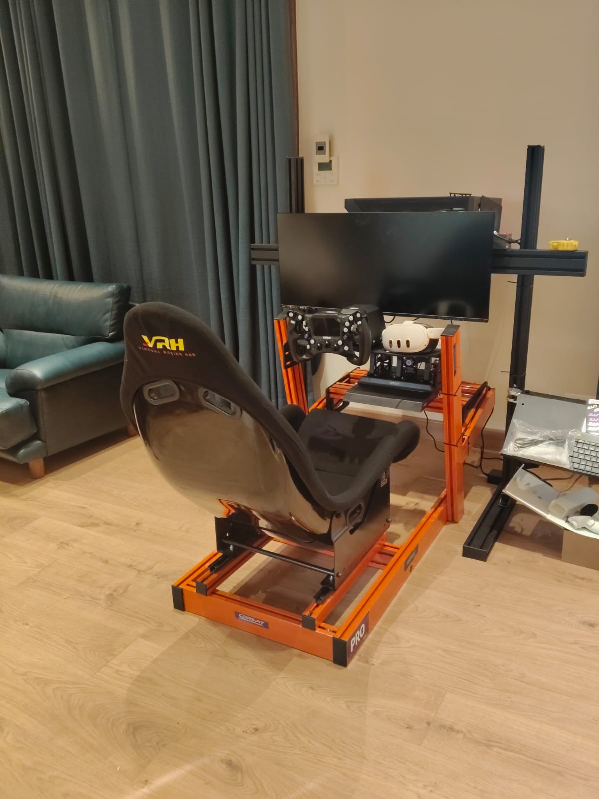 VRH F-Pro 2.0 Formula Style Cockpit with Custom Color and Livery Options