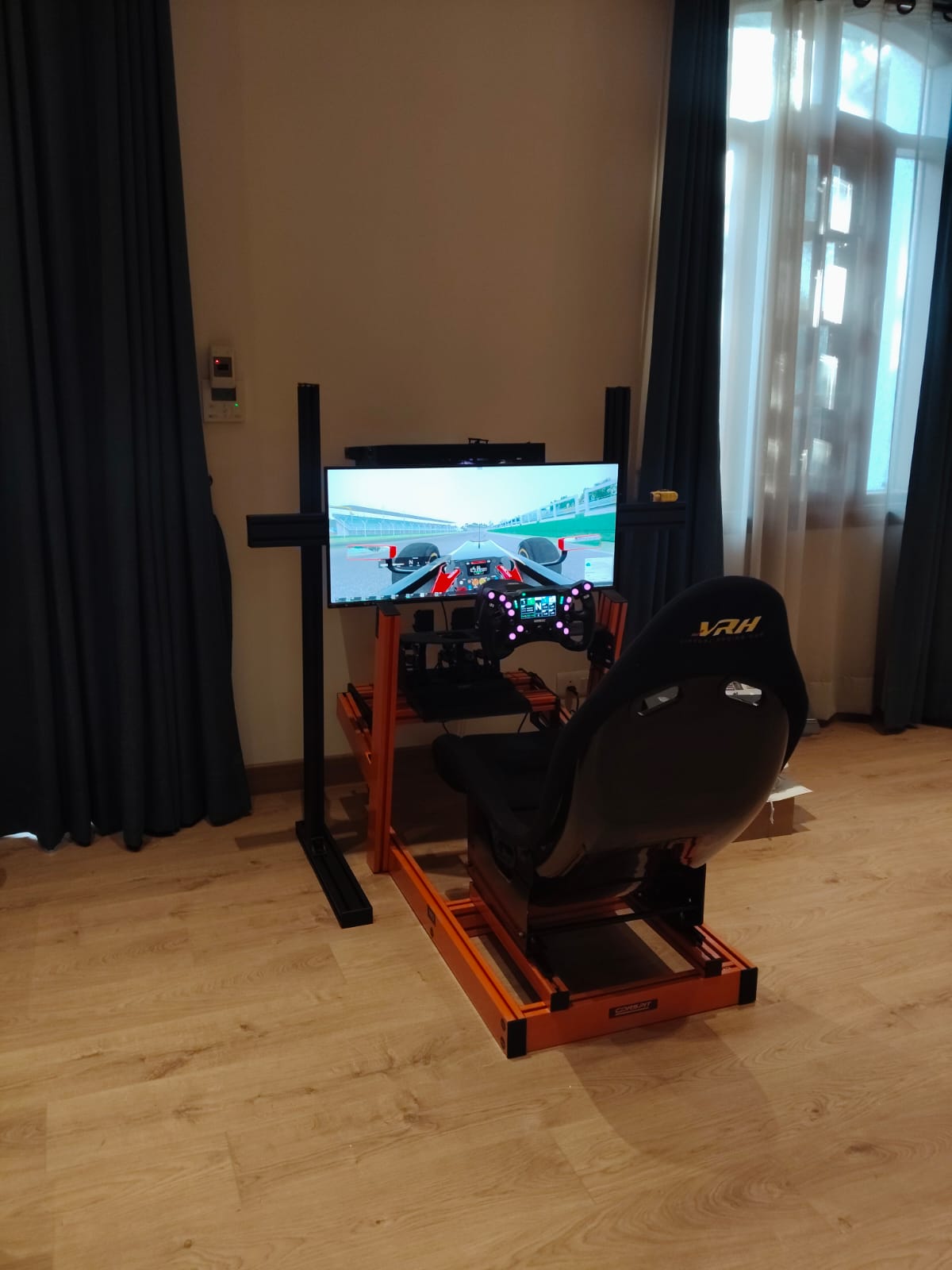 VRH F-Pro 2.0 Formula Style Cockpit with Custom Color and Livery Options