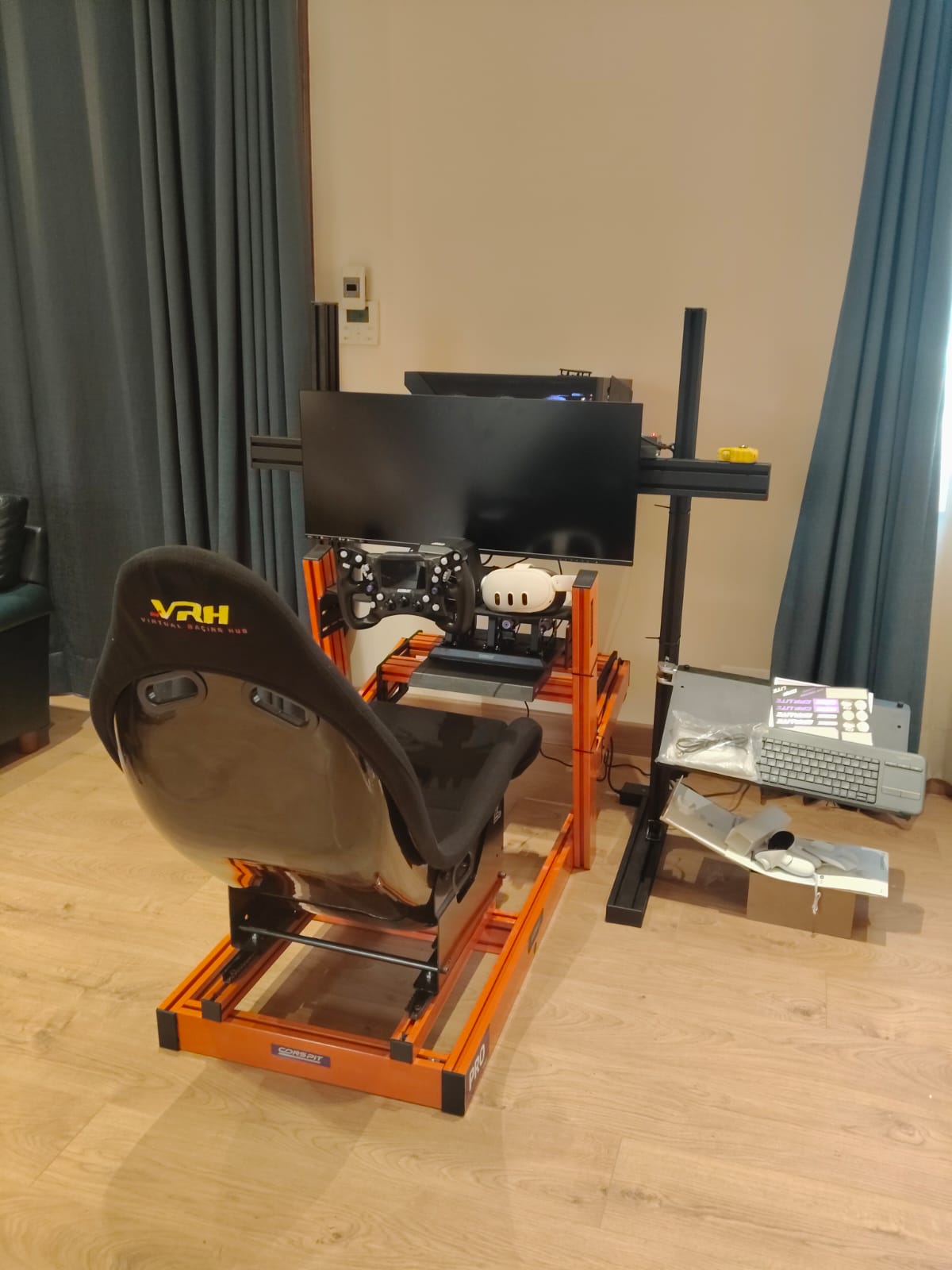 VRH F-Pro 2.0 Formula Style Cockpit with Custom Color and Livery Options