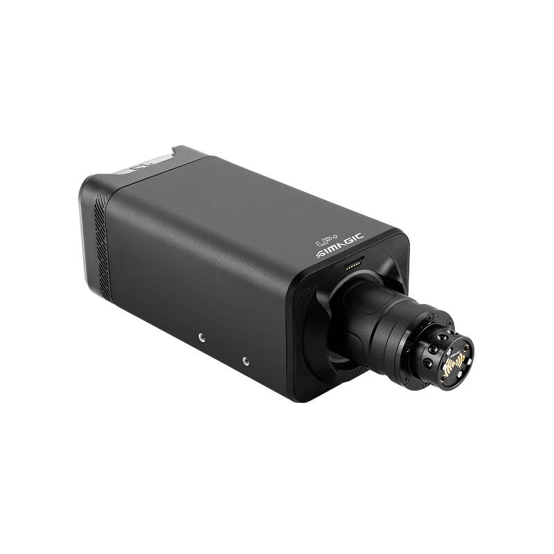SIMAGIC Alpha EVO Ultra 28Nm direct drive wheelbase – side view