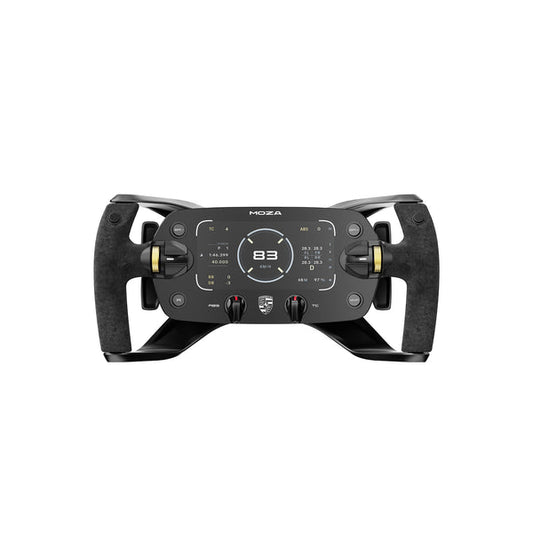 MOZA PORSCHE MISSION R STEERING WHEEL – front view